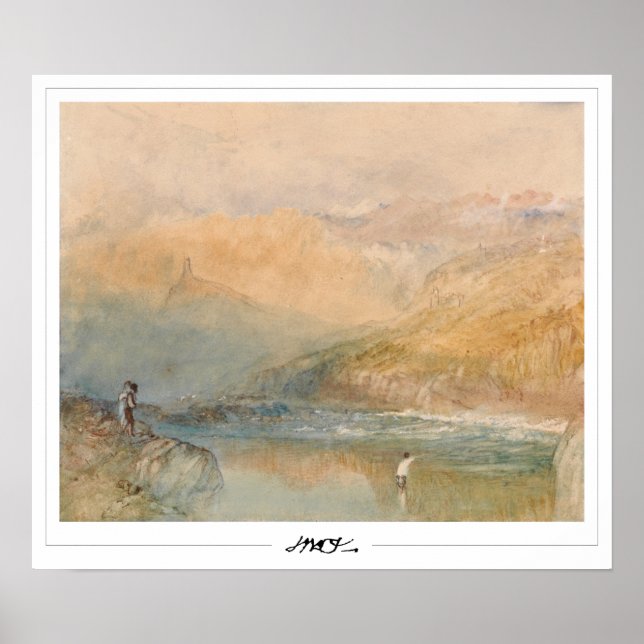 Affiche d'art JMW Turner Zedign #467-2 (Devant)