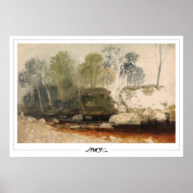 Affiche d'art JMW Turner Zedign #520-2 (Devant)