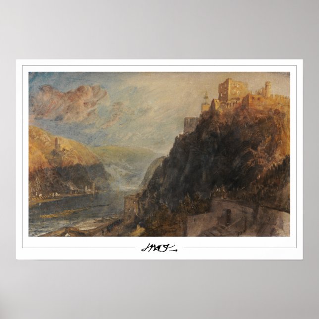 Affiche d'art JMW Turner Zedign #7 (Devant)