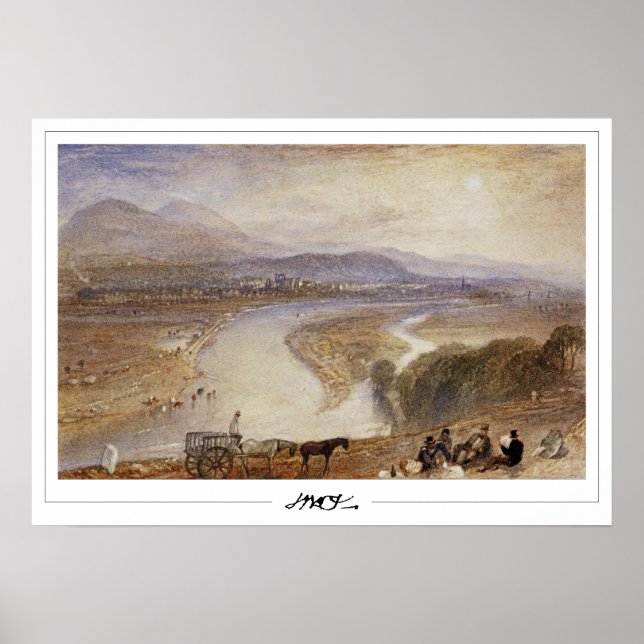 Affiche d'art JMW Turner Zedign #8 (Devant)