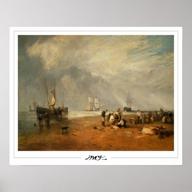Affiche d'art JMW Turner Zedign #9 (Devant)