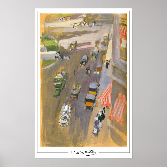 Affiche d'art Joaquín Sorolla Zedign #20 (Devant)