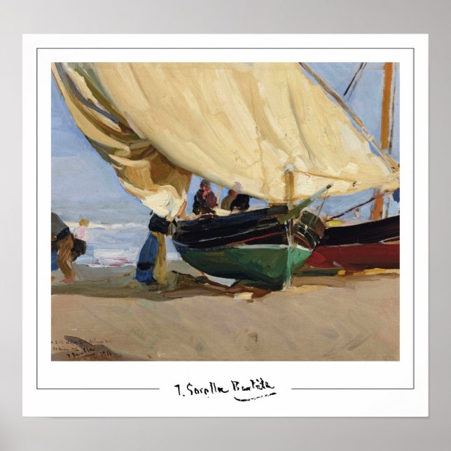 Affiche d'art Joaquín Sorolla Zedign #338 (Devant)
