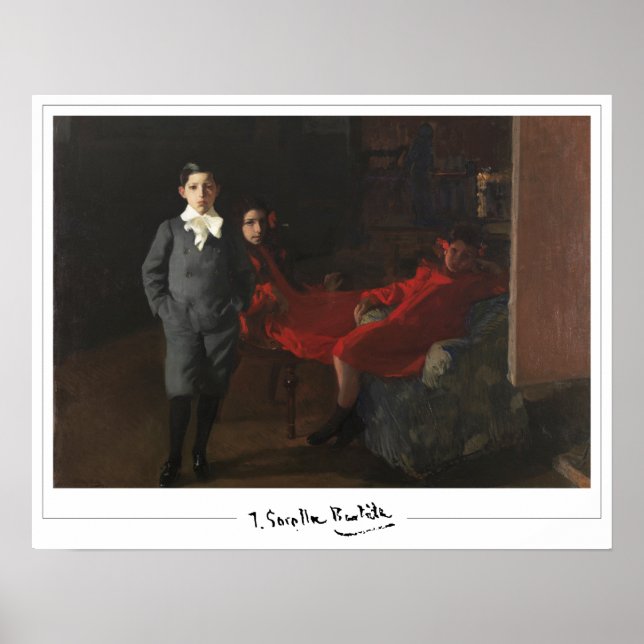 Affiche d'art Joaquín Sorolla Zedign #34 (Devant)