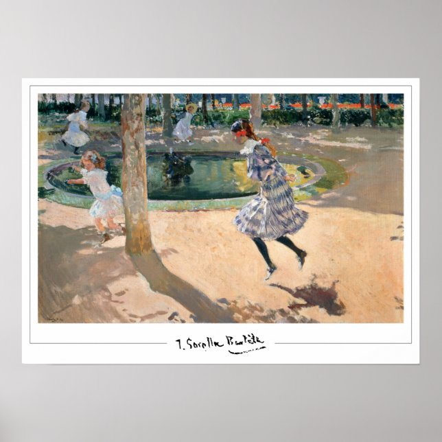 Affiche d'art Joaquín Sorolla Zedign #6 (Devant)