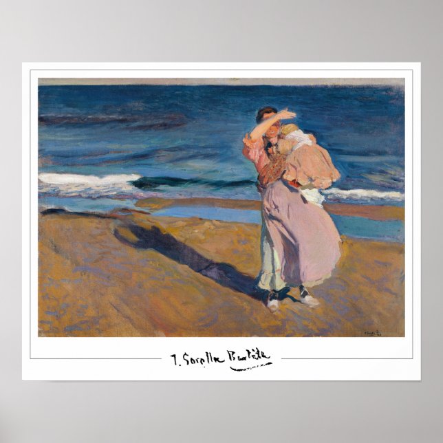 Affiche d'art Joaquín Sorolla Zedign #8 (Devant)