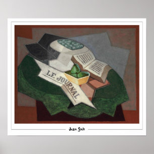 Affiche d'art Juan Gris Zedign #105