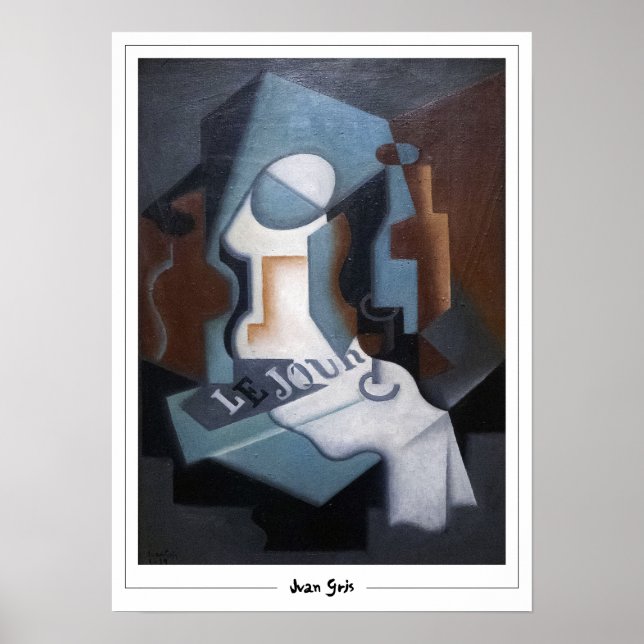 Affiche d'art Juan Gris Zedign #169 (Devant)