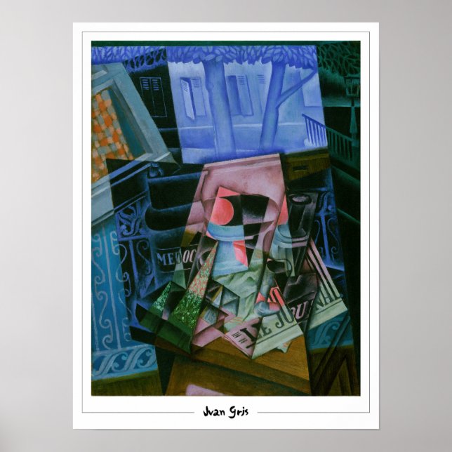 Affiche d'art Juan Gris Zedign #219 (Devant)