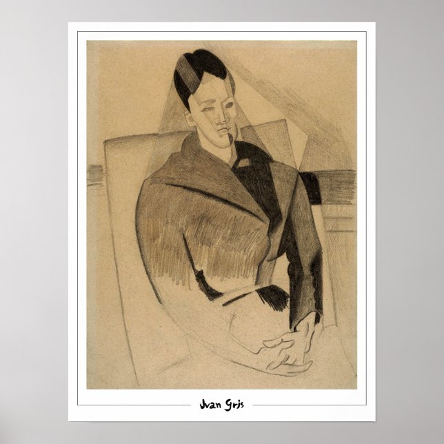 Affiche d'art Juan Gris Zedign #226 (Devant)