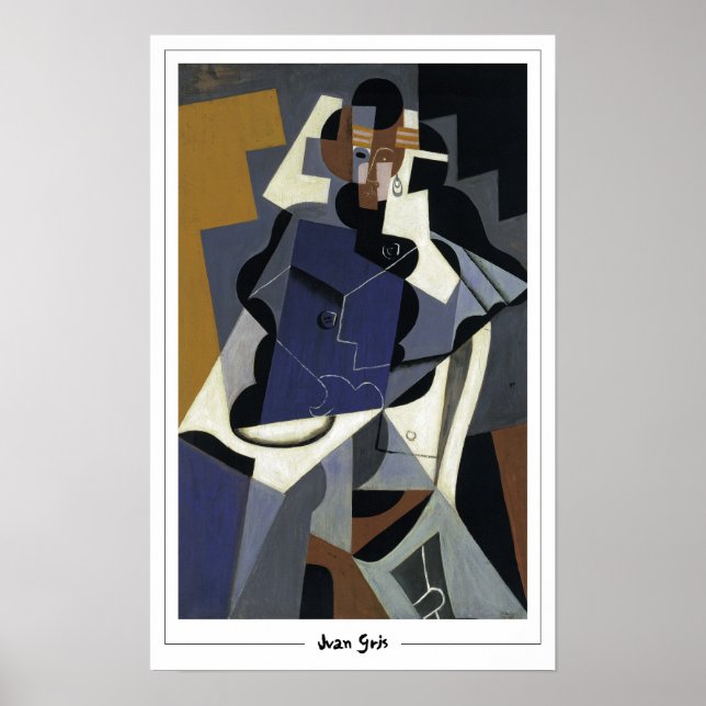Affiche d'art Juan Gris Zedign #230 (Devant)