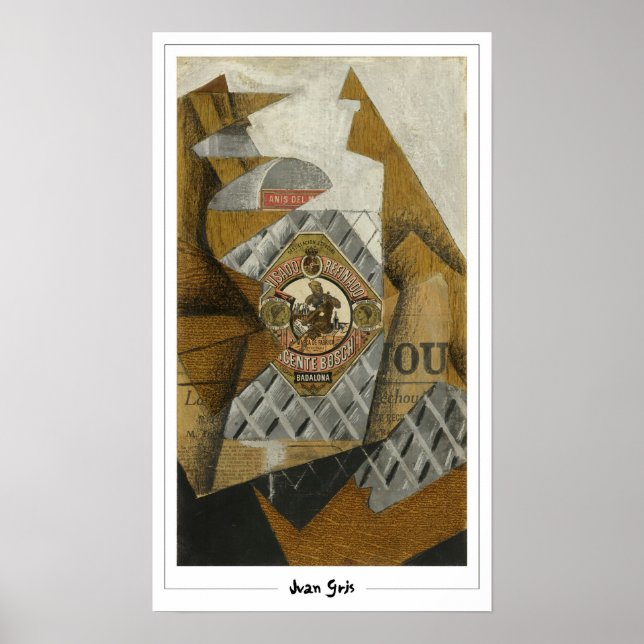 Affiche d'art Juan Gris Zedign #261 (Devant)