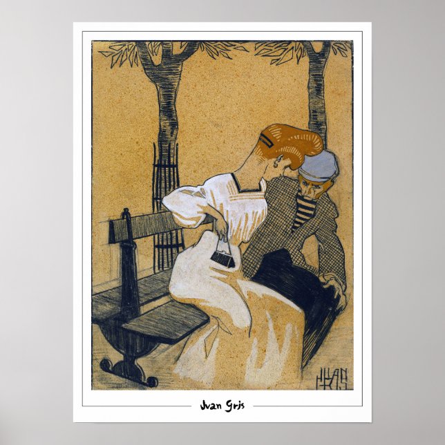 Affiche d'art Juan Gris Zedign #277 (Devant)