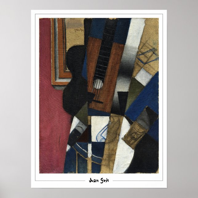 Affiche d'art Juan Gris Zedign #67 (Devant)