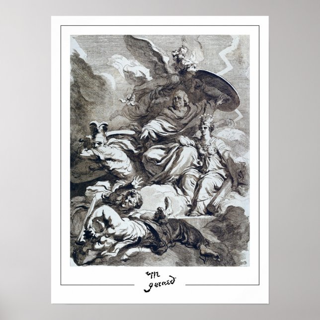 Affiche d'art Marguerite Gérard Zedign #12 (Devant)