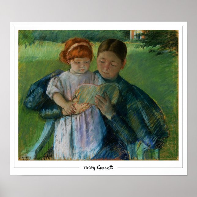 Affiche d'art Mary Cassatt Zedign #147 (Devant)