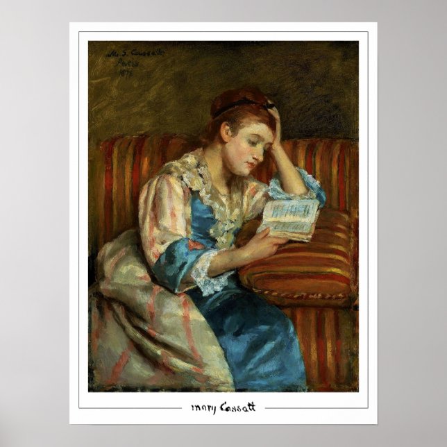 Affiche d'art Mary Cassatt Zedign #184 (Devant)