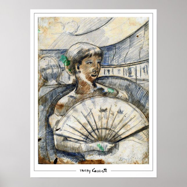 Affiche d'art Mary Cassatt Zedign #312 (Devant)