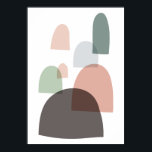 Affiche d'art moderne du milieu du siècle<br><div class="desc">Affiche du milieu du siècle,  décoration scandinave de murs d'art moderne.</div>