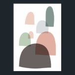 Affiche d'art moderne du milieu du siècle<br><div class="desc">Affiche du milieu du siècle,  décoration scandinave de murs d'art moderne.</div>