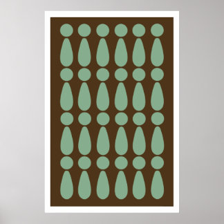 Affiche d'art moderne moderne Abstrait