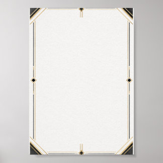 Affiche d'art mural citation minimaliste"