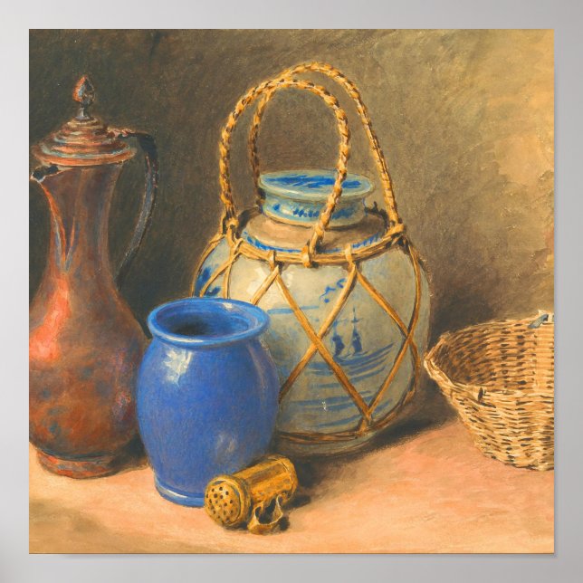 Affiche d'art mural de nature morte rustique (Devant)