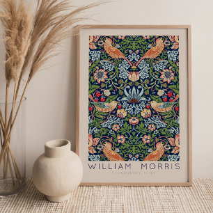 Affiche d'art mural William Morris Strawberry Thie