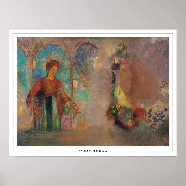 Affiche d'art Odilon Redon Zedign #20 (Devant)
