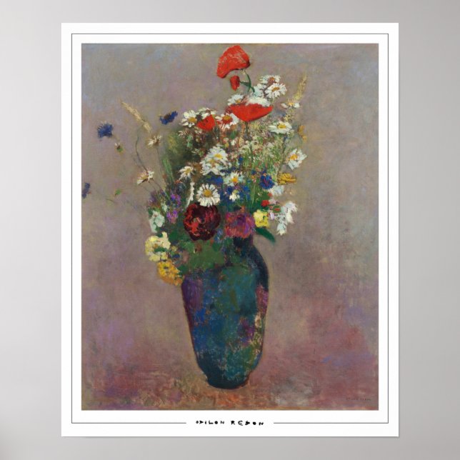 Affiche d'art Odilon Redon Zedign #21 (Devant)