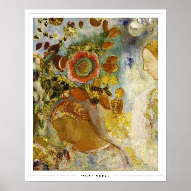Affiche d'art Odilon Redon Zedign #24 (Devant)