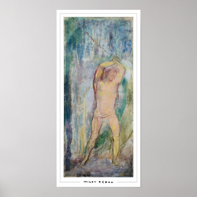 Affiche d'art Odilon Redon Zedign #256 (Devant)