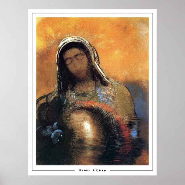 Affiche d'art Odilon Redon Zedign #315 (Devant)