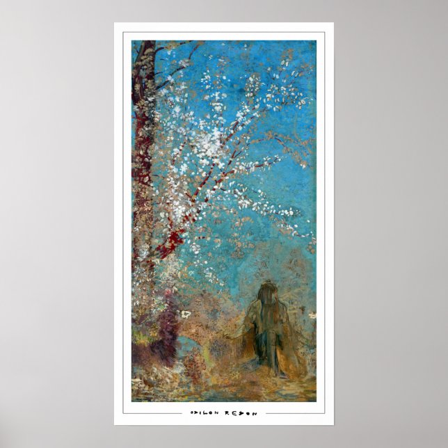Affiche d'art Odilon Redon Zedign #587 (Devant)