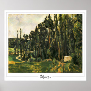 Affiche d'art Paul Cézanne Zedign #24