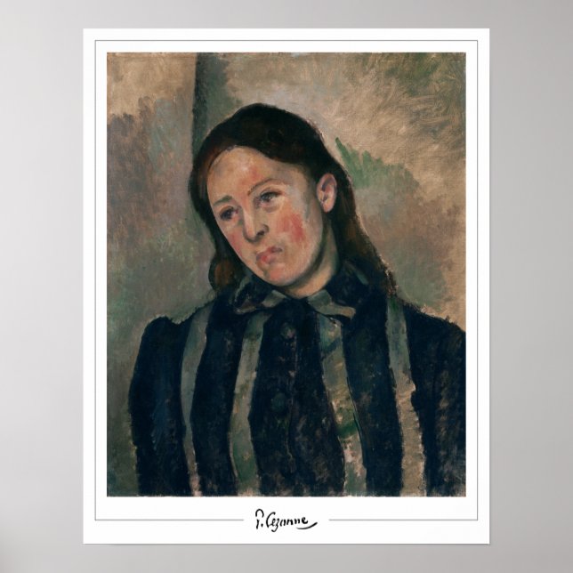 Affiche d'art Paul Cézanne Zedign #60 (Devant)
