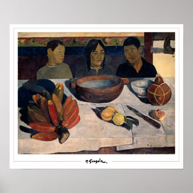 Affiche d'art Paul Gauguin Zedign #151 (Devant)