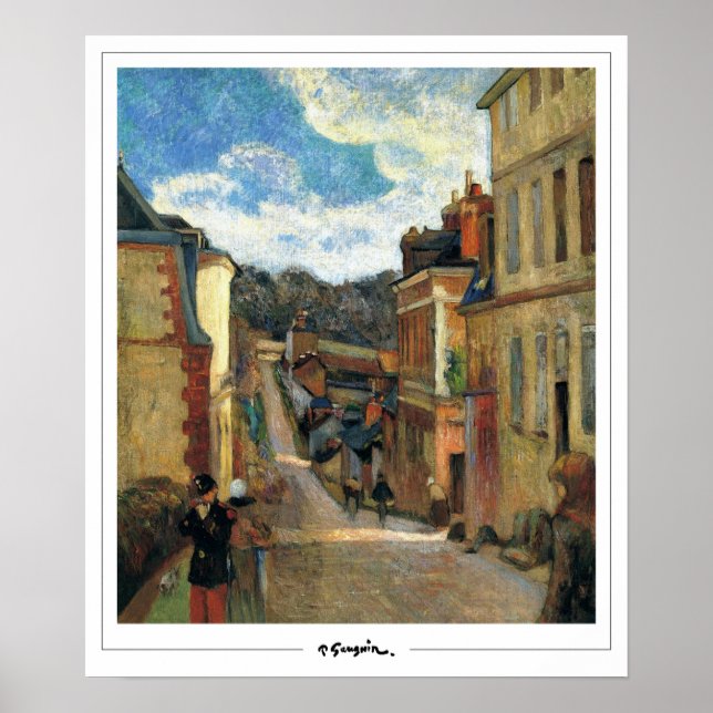 Affiche d'art Paul Gauguin Zedign #16 (Devant)