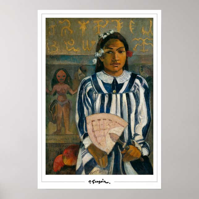 Affiche d'art Paul Gauguin Zedign #161 (Devant)