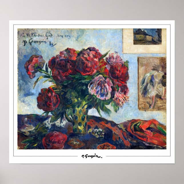 Affiche d'art Paul Gauguin Zedign #340 (Devant)