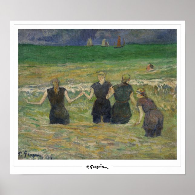 Affiche d'art Paul Gauguin Zedign #457 (Devant)