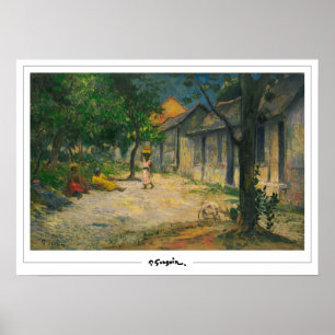 Affiche d'art Paul Gauguin Zedign #496
