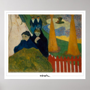 Affiche d'art Paul Gauguin Zedign #644