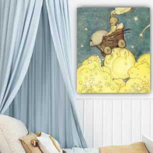 Affiche d'art pour enfants vintage Else Wenz Vieto