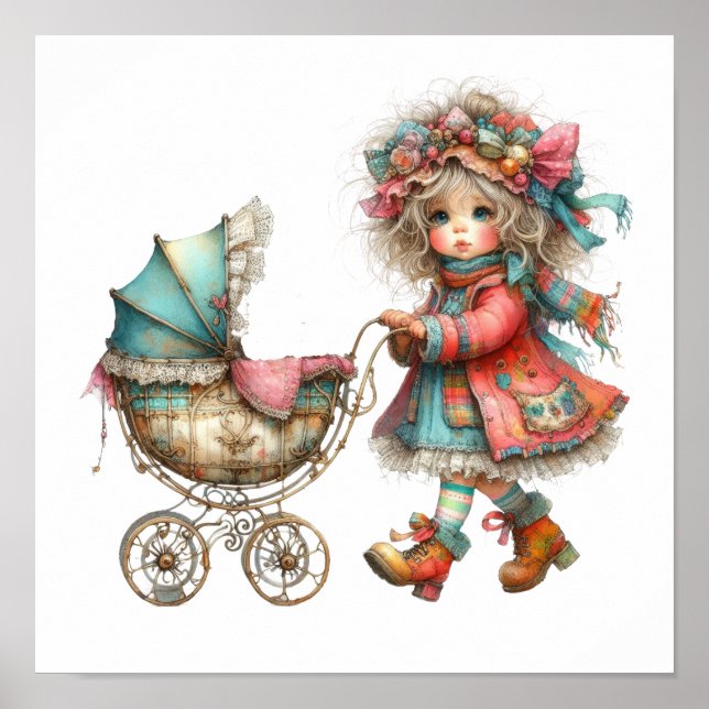 Affiche d'art précieux (Devant)