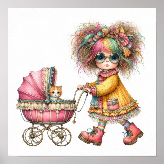 Affiche d'art précieux (Devant)