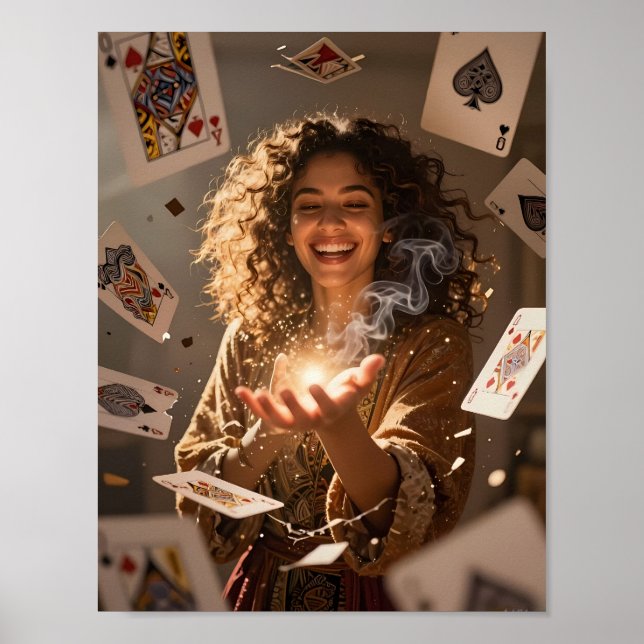 Affiche d'art Radiant Card Sorcery Dreamscape (Devant)
