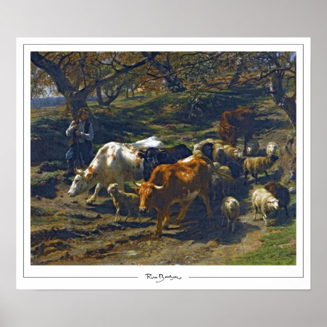Affiche d'art Rosa Bonheur Zedign #14 (Devant)
