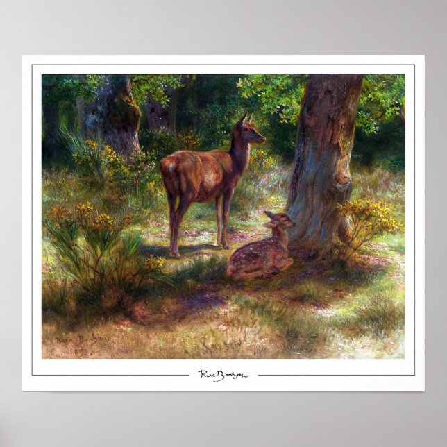 Affiche d'art Rosa Bonheur Zedign #16 (Devant)