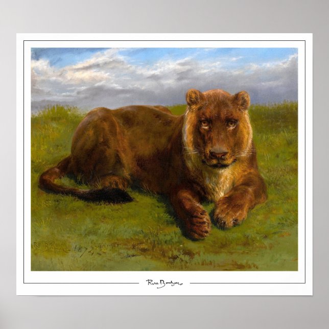 Affiche d'art Rosa Bonheur Zedign #17 (Devant)